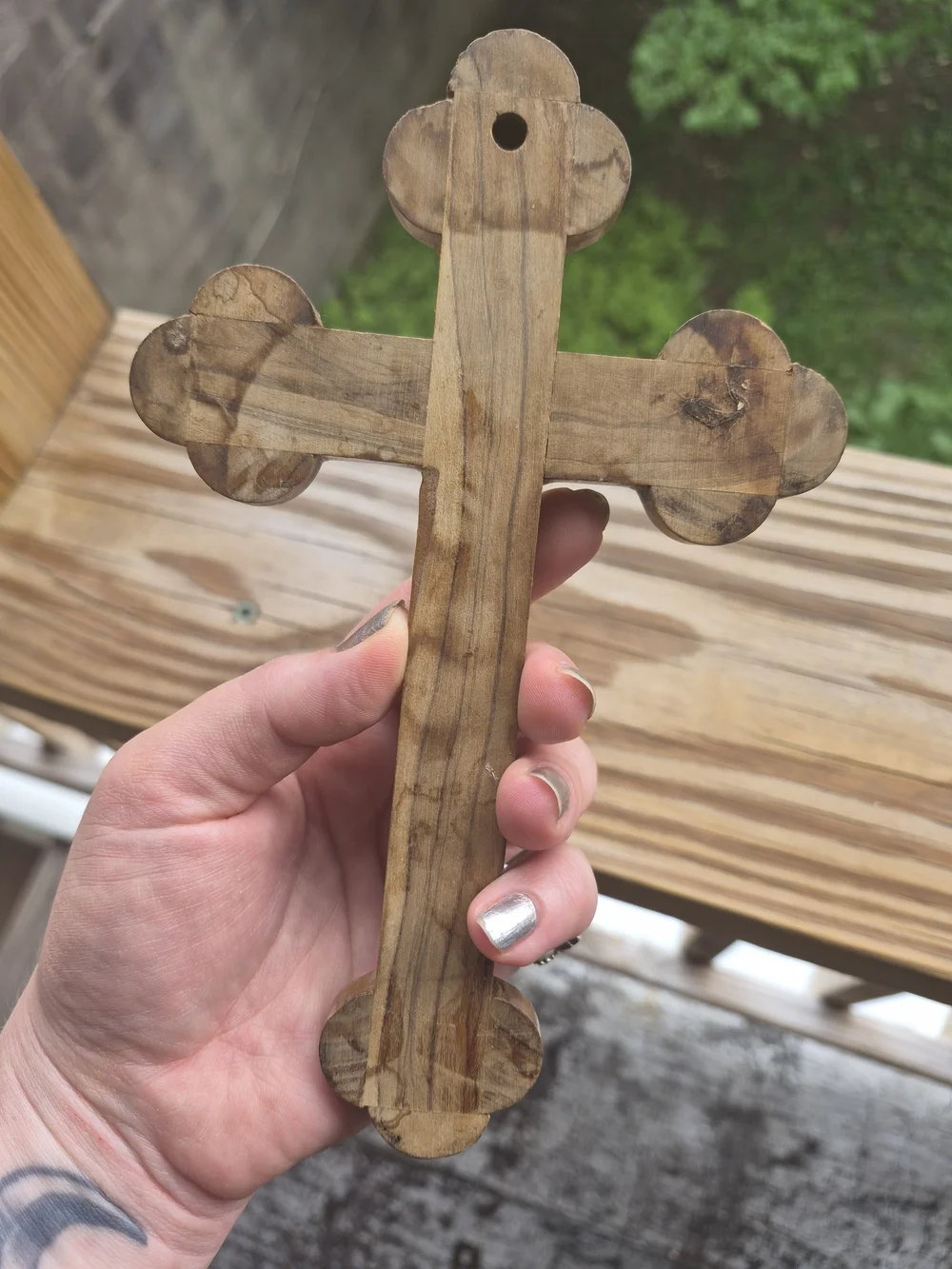 Vintage Wooden Crucifix